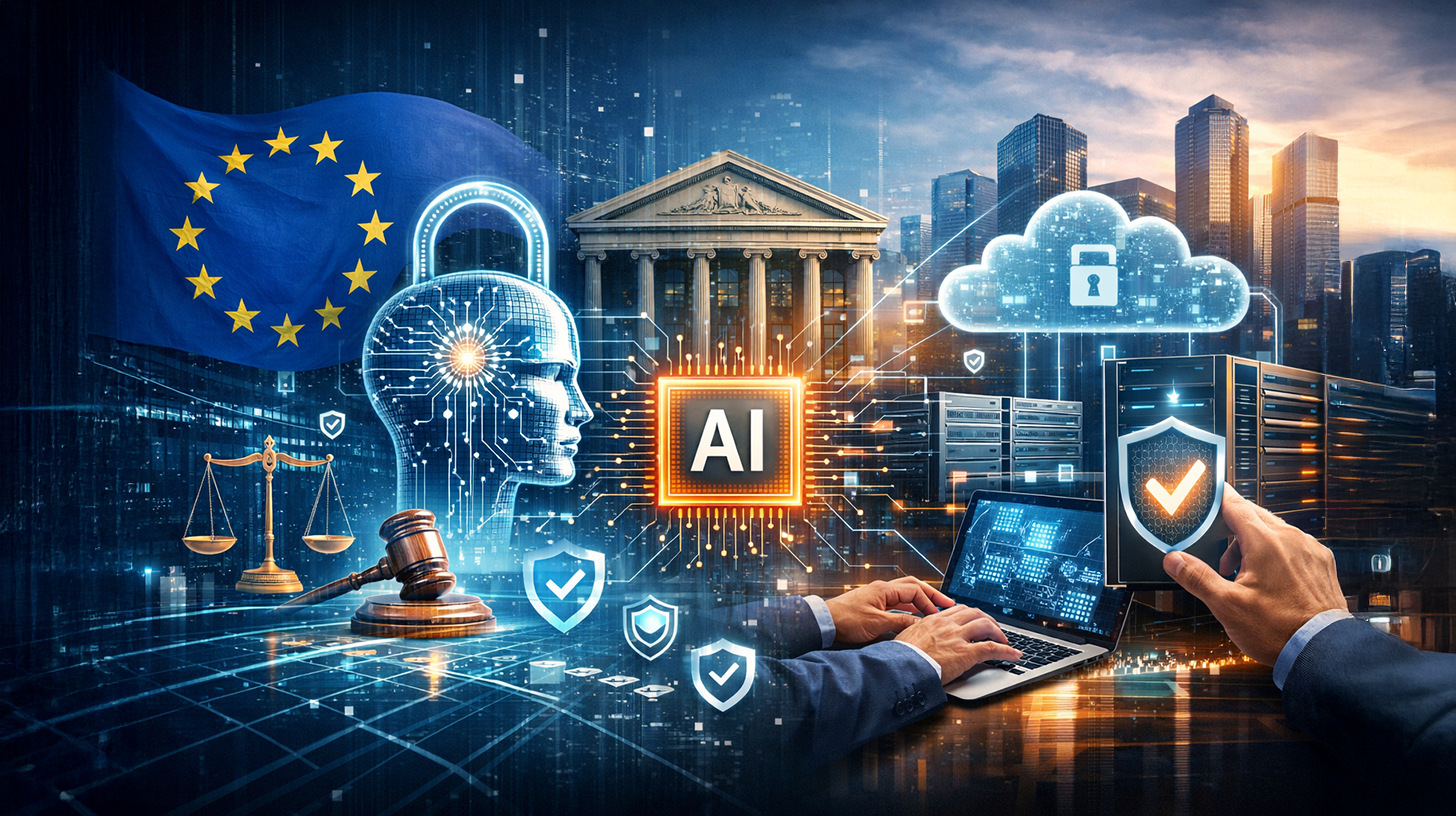 KI-konsolidasie in die finansiële sektor: EU-KI-wet en -nakoming – Waarom bestuurde dienste nou die veiligste manier vir banke is