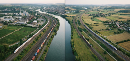 Lignes ferroviaires à grande vitesse et fret ferroviaire : comparaison entre l’Allemagne et la France