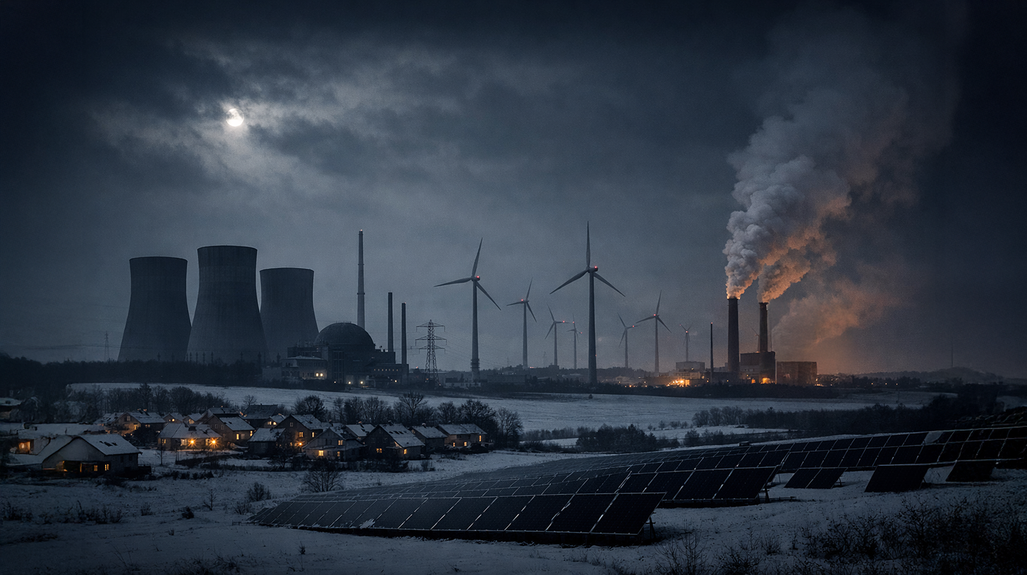 Tysklands elforsyning i perioder med lav vind- og solenergiproduktion: Hvorfor debatten om atomkraft er ude af trit med virkeligheden