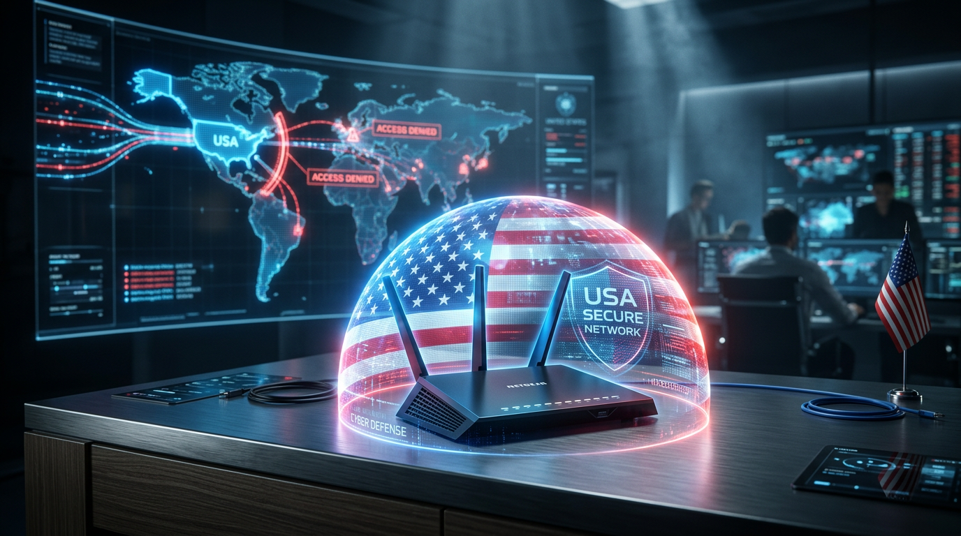 National sikkerhed eller handelskrig? 100% Made in USA: USA forbyder opdateringer og salg af udenlandske routere