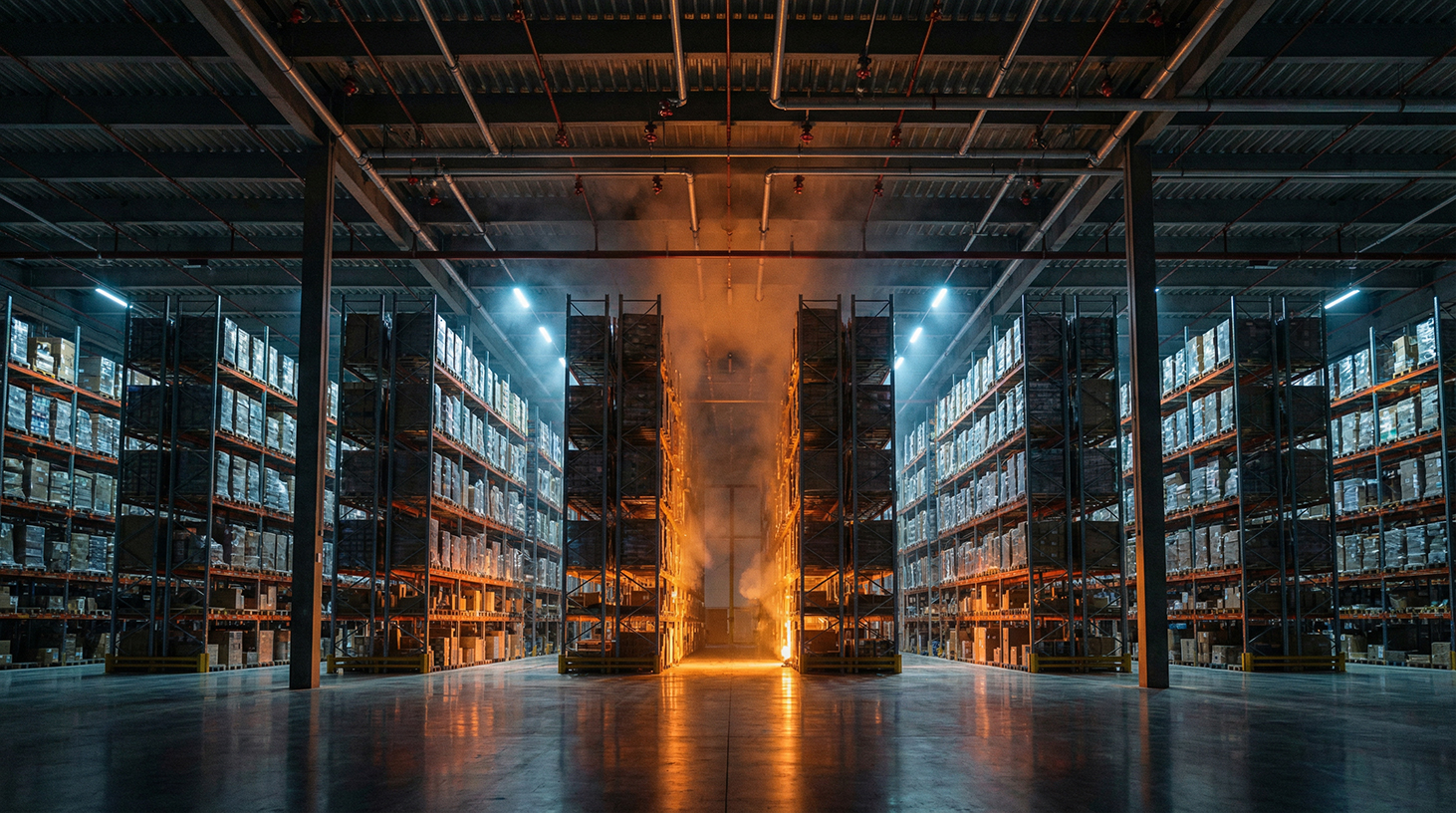 Tűzvédelmi és sprinkler rendszerek logisztikai központokban magasraktárakkal: Mennyibe kerül valójában egy 10 000 négyzetméteres raktár?