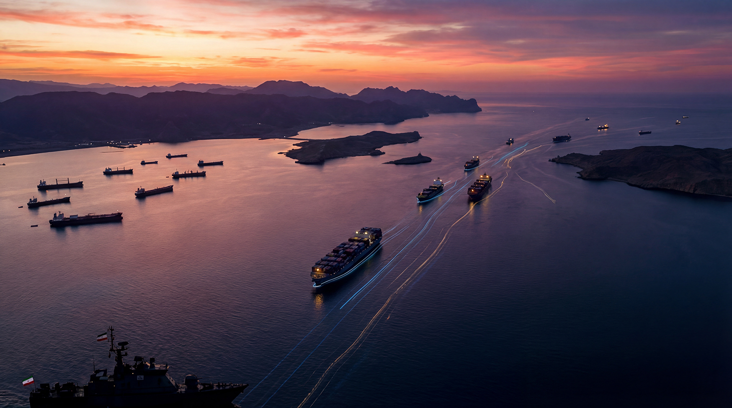 Kapal kontainer pertama melewati Selat Hormuz: Sebuah sinyal, tetapi bukan titik balik