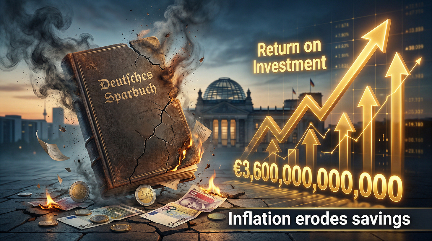 Die 3.600-Milliarden-Offensive: Deutschlands schlafendes Kapital und zehn Billionen Euro in der Inflationsfalle