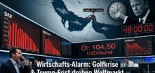 DAX stürzt ab, Ölpreis explodiert und Gold fällt im Krisenfall? Wie der Golfkrieg die Weltwirtschaft auf die Probe stellt