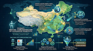 Chinas Humanoide-Roboter-Cluster – 80 Prozent Weltmarktanteil: Wie drei Regionen die Embodied-AI-Revolution antreiben