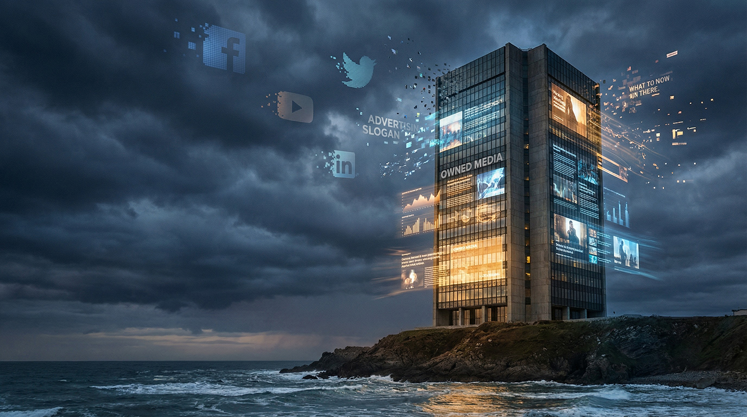 Die Rückkehr der eigenen Sichtbarkeit, Reichweite und Stimme – Warum Owned Media im B2B-Marketing zur Überlebensfrage wird - Xpert.Digital - Konrad Wolfenstein