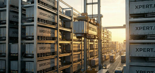 Nicht nur Container und Wechselbehälter, sondern auch Sattelauflieger im Hochregallager: Wenn der Boden zu wertvoll wird