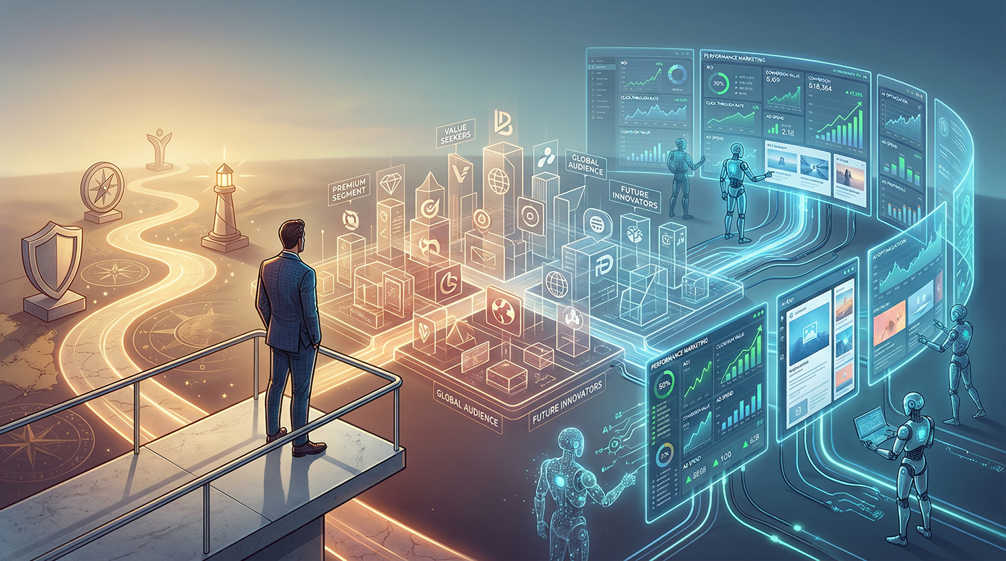 Der Markenarchitekt schlägt den Marketingtechniker: Warum sich Performance-Marketing durch KI selbst abschafft