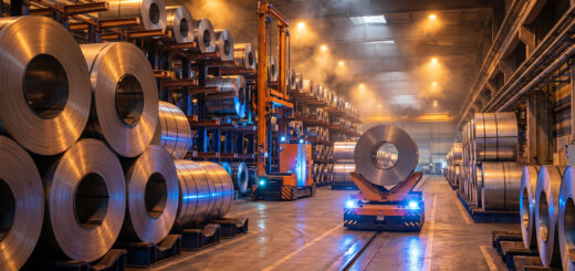 Bobine nell'industria: dall'acciaieria alla pressa per stampaggio – Le enormi insidie dello stoccaggio delle bobine