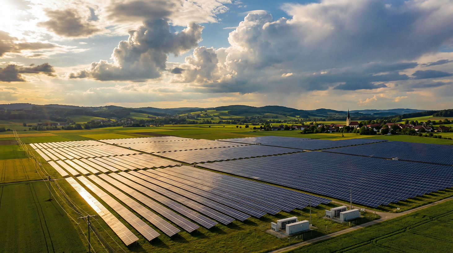 Markmonterad solenergi i Tyskland: Den tysta marknadsomvälvningen – solkollaps på taket, boom på fälten