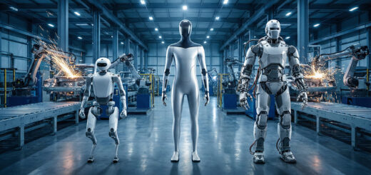 Stahl, Silikon und kĂŒnstliche Intelligenz: Wer gewinnt das Rennen der humanoiden Roboter?