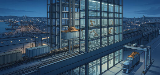 Unità di trasporto intermodale e terminal verticale: quando lo spazio non c'è più, la logistica deve pensare in verticale