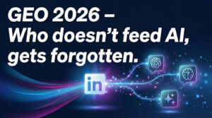 Технологията с изкуствен интелект на LinkedIn: Тези, които не захранват AI, стават невидими – LinkedIn, GEO и новата икономика на препоръките