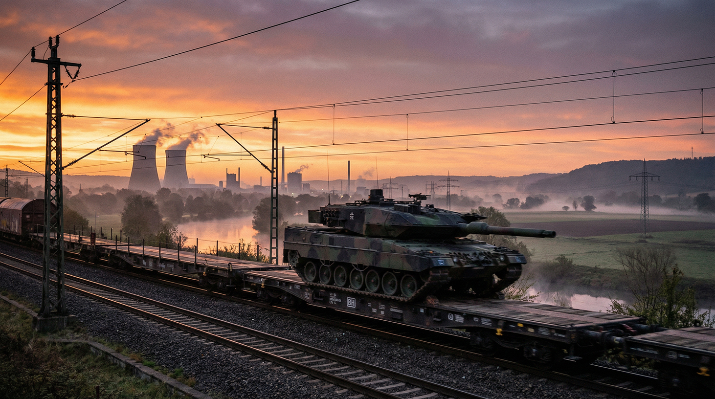 NATOの兵站災害か?鉄道に圧力がかかる:軍事機動性は戦略システム上の問題か?