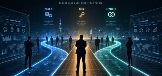 Build, Buy oder Hybrid? Warum die falsche KI-Strategie Unternehmen Millionen kostet