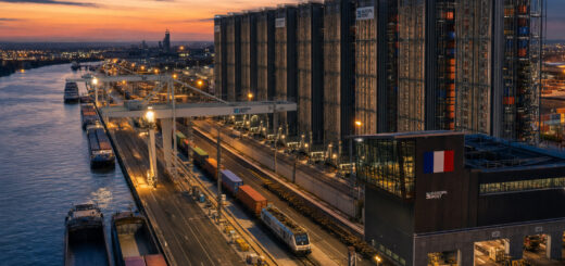 Frankreichs Container-Logistik im Umbruch: Intermodale Transporteinheiten und vertikale Lagerung