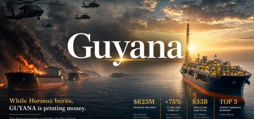 Das schnellste Wirtschaftswachstum der Welt: Warum dieses kleine Land Guyana plötzlich Milliarden mit Öl verdient