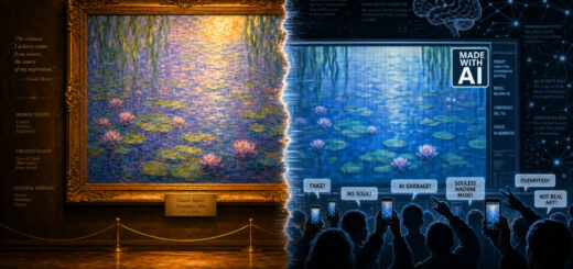 Online pinlighed: Eksperter river et "AI-maleri" i stykker – men det var en ægte Monet