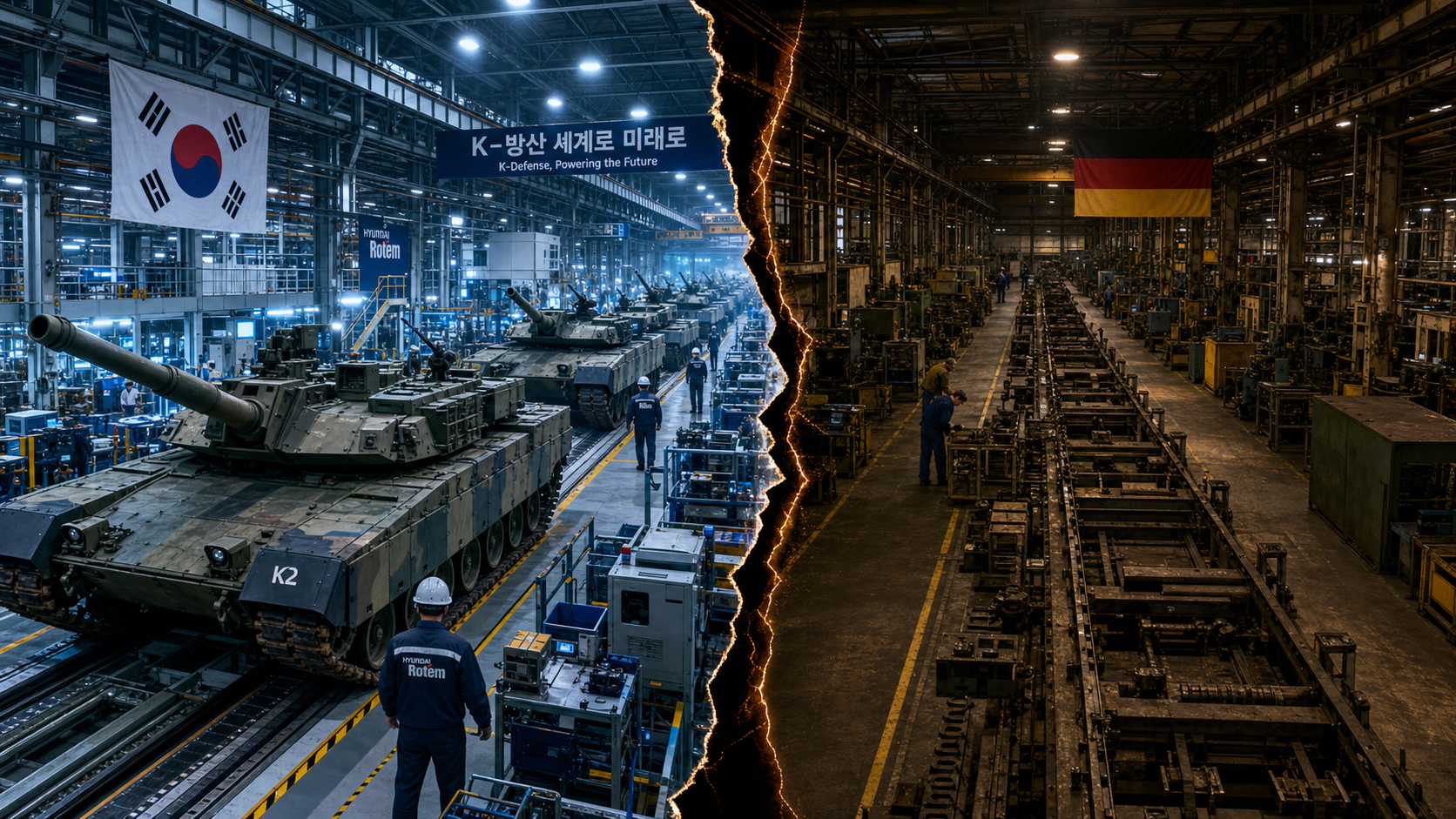 Când studentul îl depășește pe master: Ascensiunea Coreei de Sud către puterea armamentului și declinul industrial al Germaniei