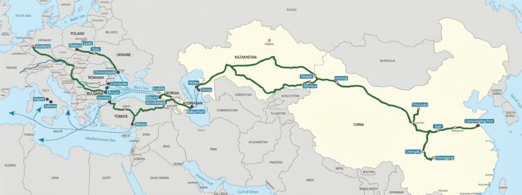 De ce Europa își construiește coloana vertebrală pe Marea Neagră: Bulgaria, Georgia și Turcia, noi piloni ai strategiei lanțului de aprovizionare european