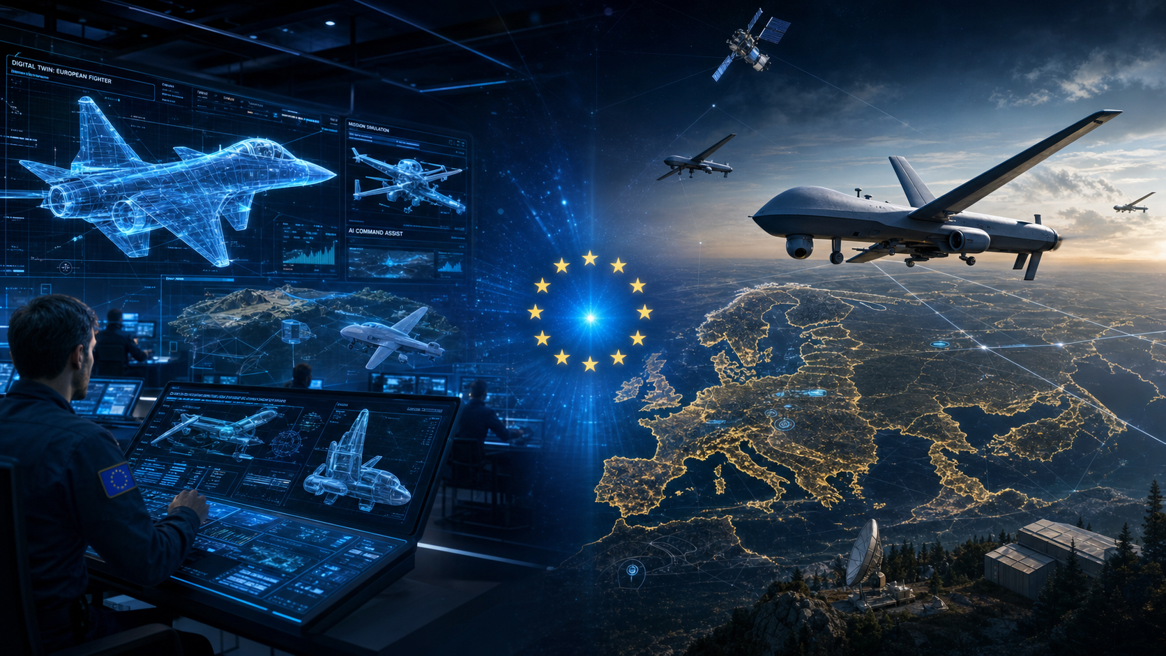 Simulazione al posto dell'acciaio: come l'intelligenza artificiale e il software stanno cambiando radicalmente la difesa europea