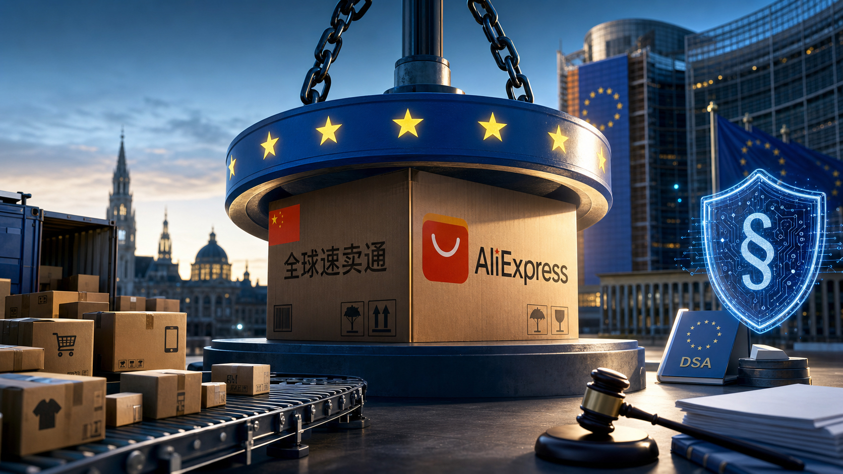 China greift nach Europa – die EU schlägt zurück: 550-Millionen-Strafe für AliExpress
