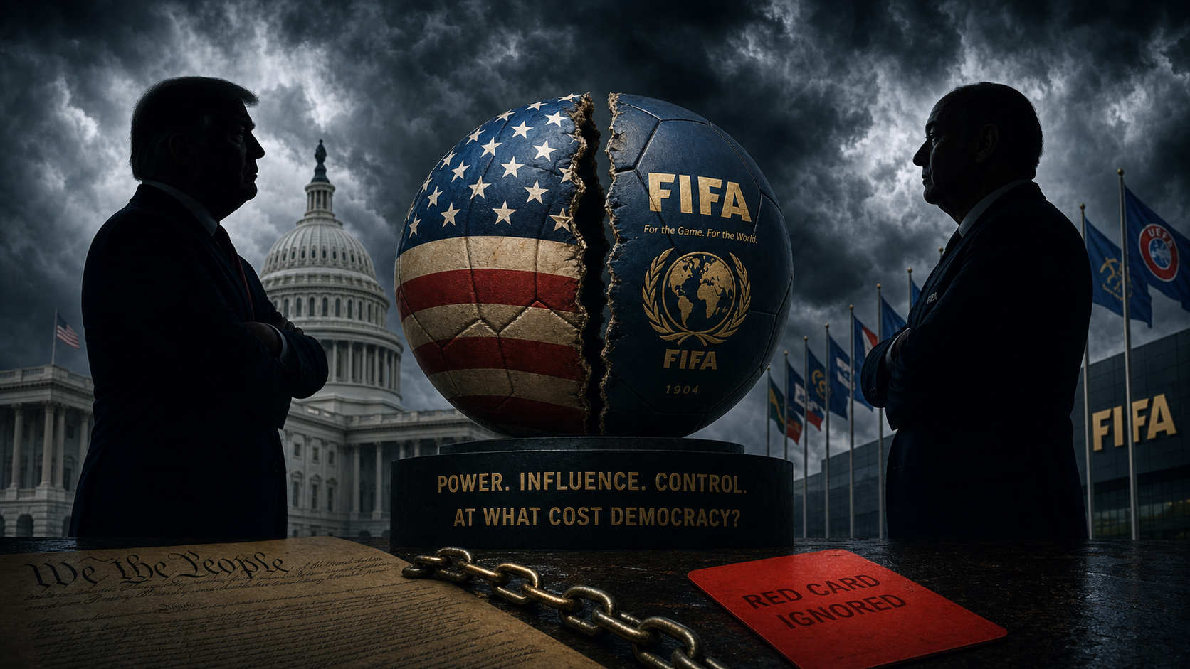 كأس العالم 2026 والولايات المتحدة الأمريكية: عندما تمنح القوة زخماً - كيف يُفسد ترامب وإنفانتينو كرة القدم العالمية