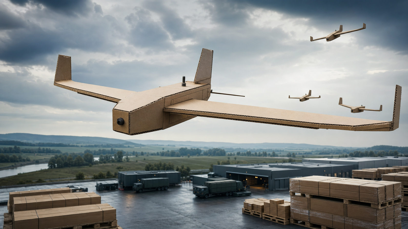 Drones en carton contre haute technologie : comment les drones en carton AirKamuy 150, d'une grande simplicité, déjouent des systèmes de défense aérienne valant des milliards de dollars