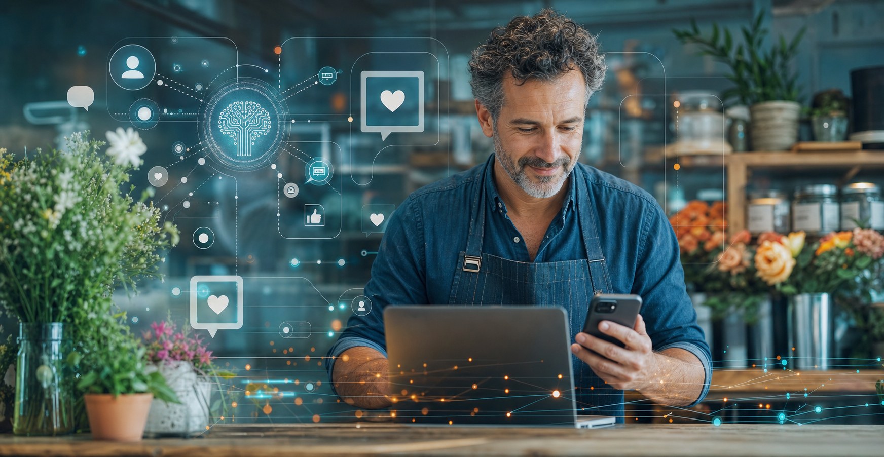 Onderzoek onthult: Waarom klanten liever door AI gegenereerde berichten lezen dan een verlaten social media-profiel van een bedrijf bekijken