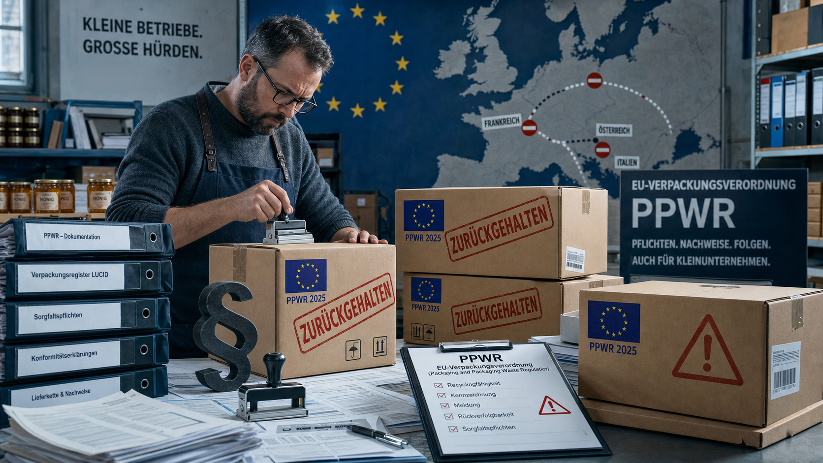 Bürokratie-Wahnsinn aus Brüssel: Verpackungsverordnung PPWR – Wie Brüssel den Mittelstand vom EU-Binnenmarkt abschneidet