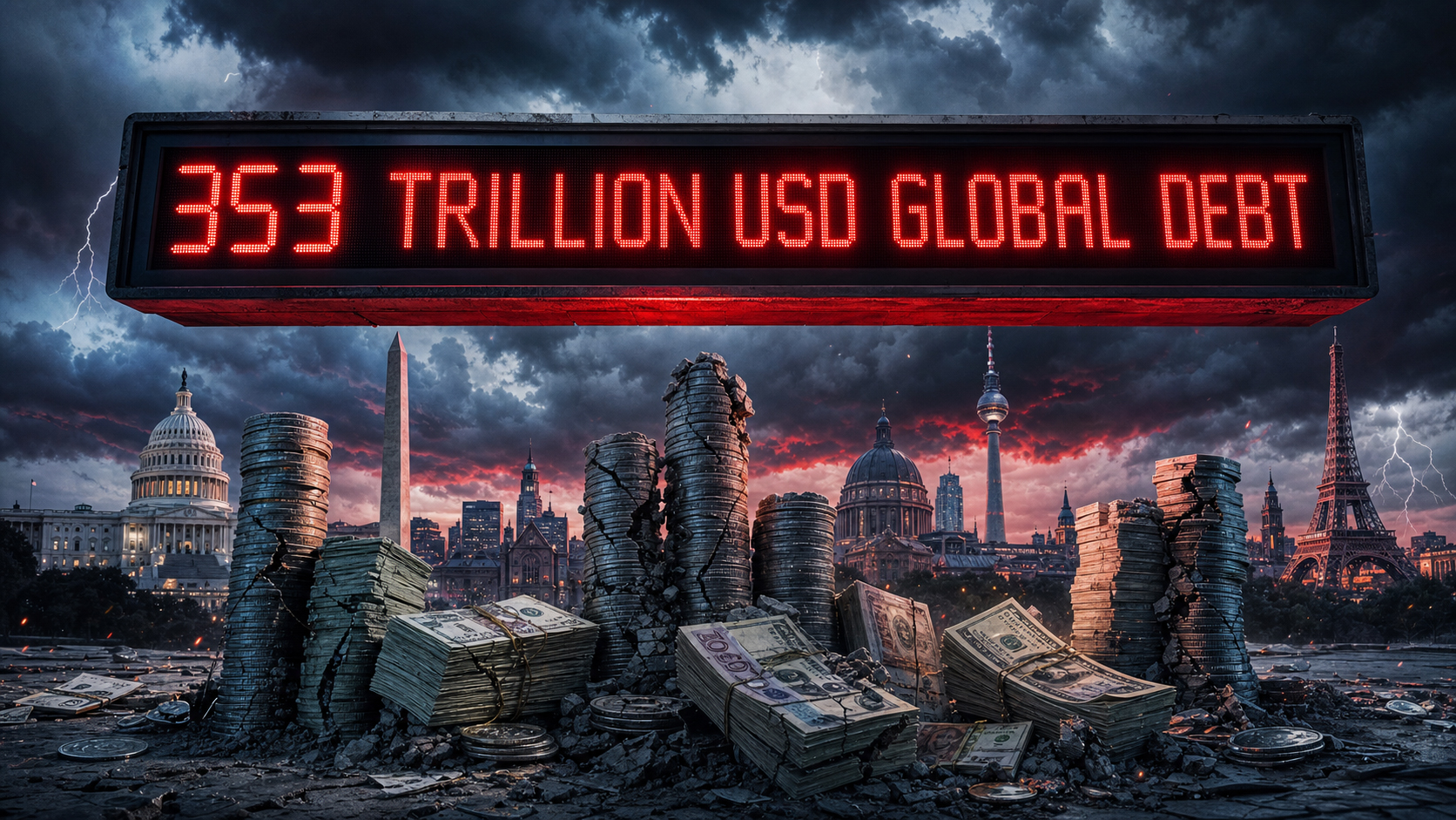 Die globale Schuldenbombe tickt: Zins-Schock und Rekordschulden – Steht die Weltwirtschaft vor dem nächsten großen Crash?