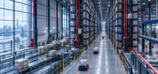 Magazzini automatizzati e magazzini a scaffalatura alta in Gran Bretagna: la nuova economia della logistica