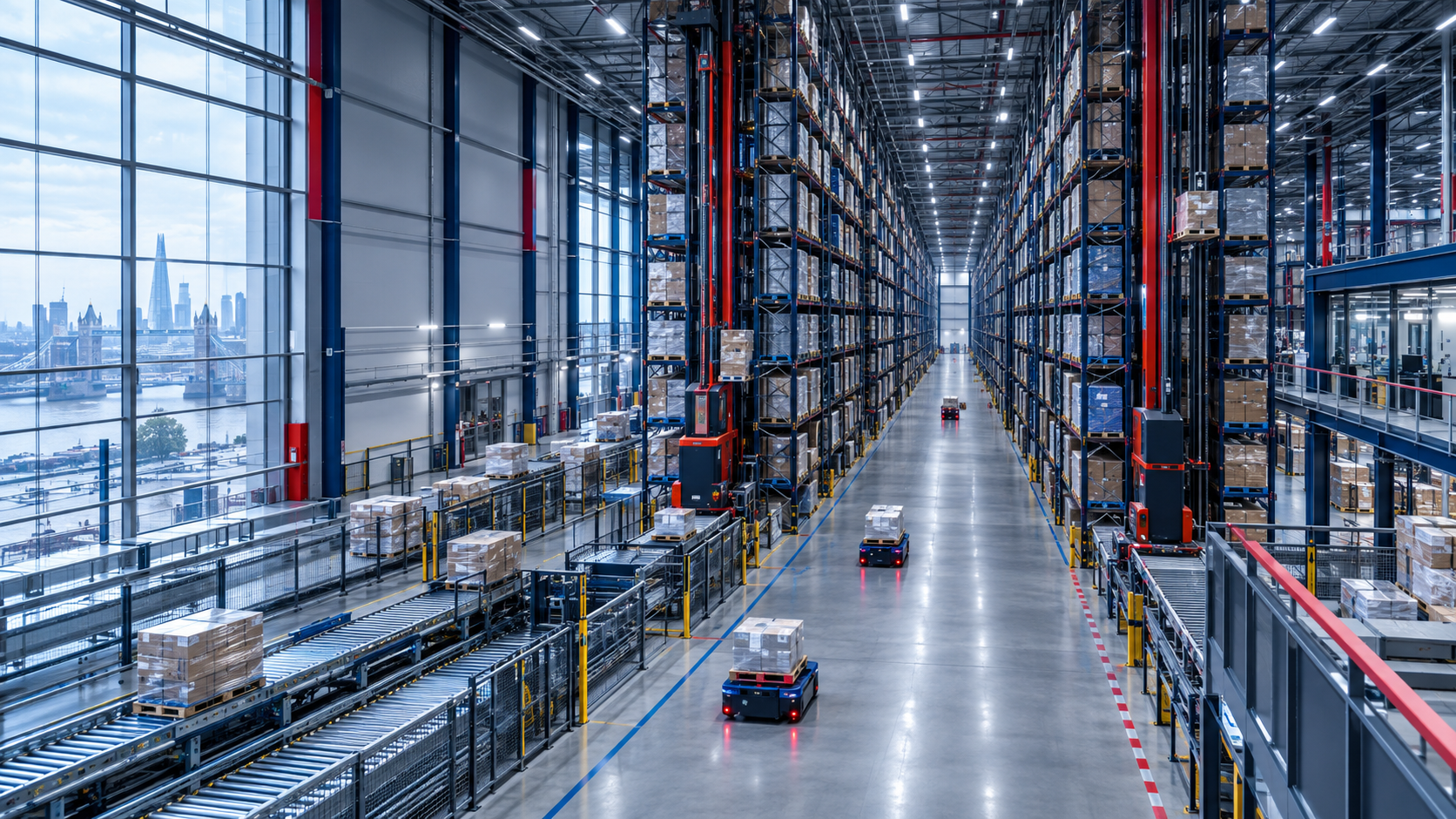 Automatisierte Lager und Hochregallager in Großbritannien: Die neue Logistik-Ökonomie