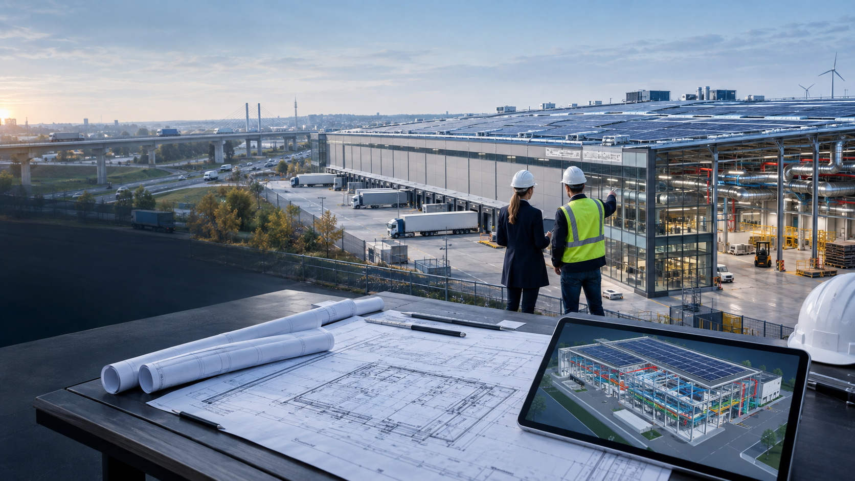Mehr als nur Hallen: Warum moderne Logistikimmobilien die neuen Hightech-Produktionsstätten sind