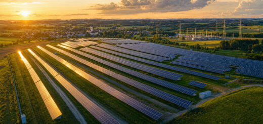 Rekord-Solarpark im bayerischen Schafhöfen: 370.000 Module, 268 Megawatt und der heimliche Profiteur Deutsche Bahn