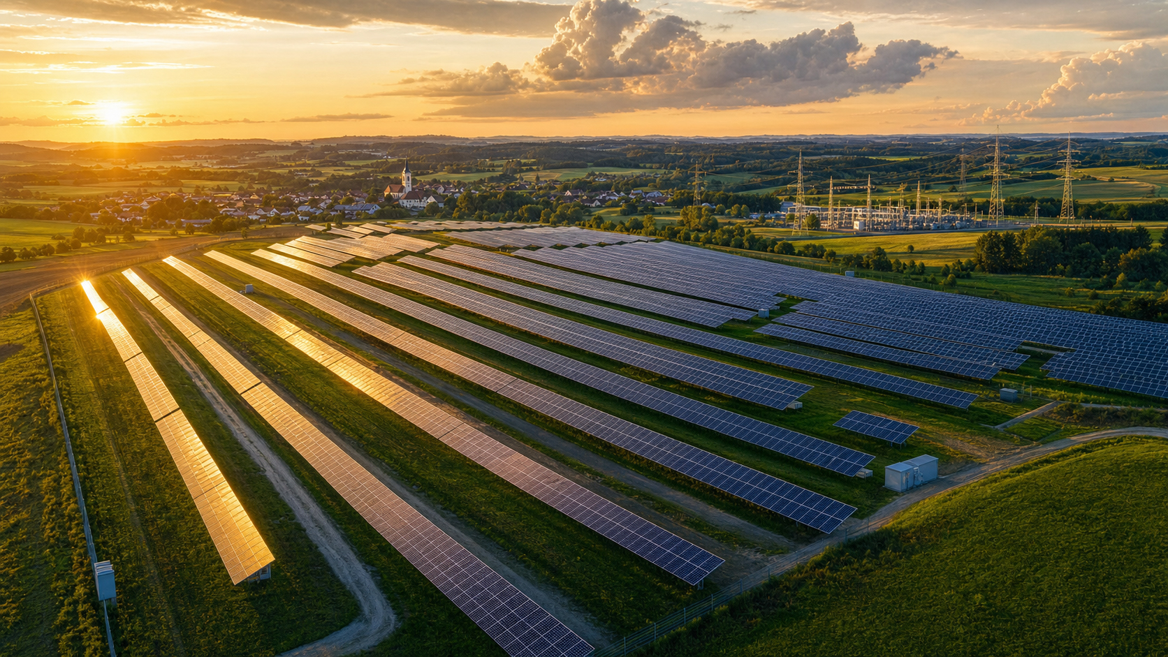 Rekord-Solarpark im bayerischen Schafhöfen: 370.000 Module, 268 Megawatt und der heimliche Profiteur Deutsche Bahn