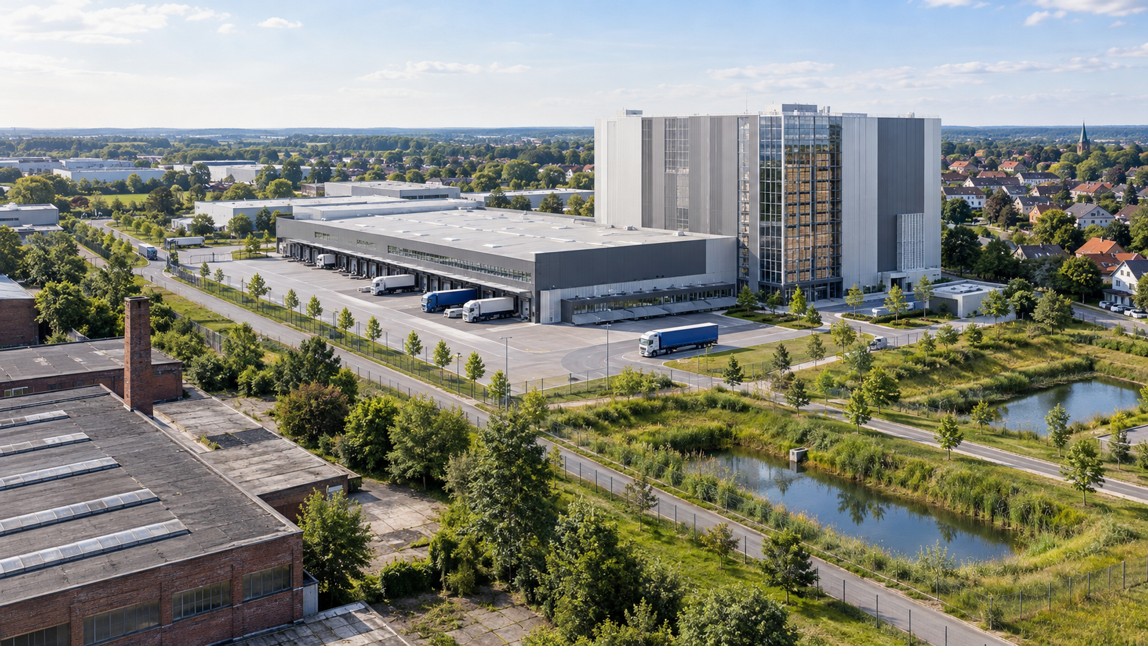 From Elco site to logistics hub: Huge high-bay warehouse instead of industrial wasteland: Hörmann's multi-million euro plan for Gütersloh