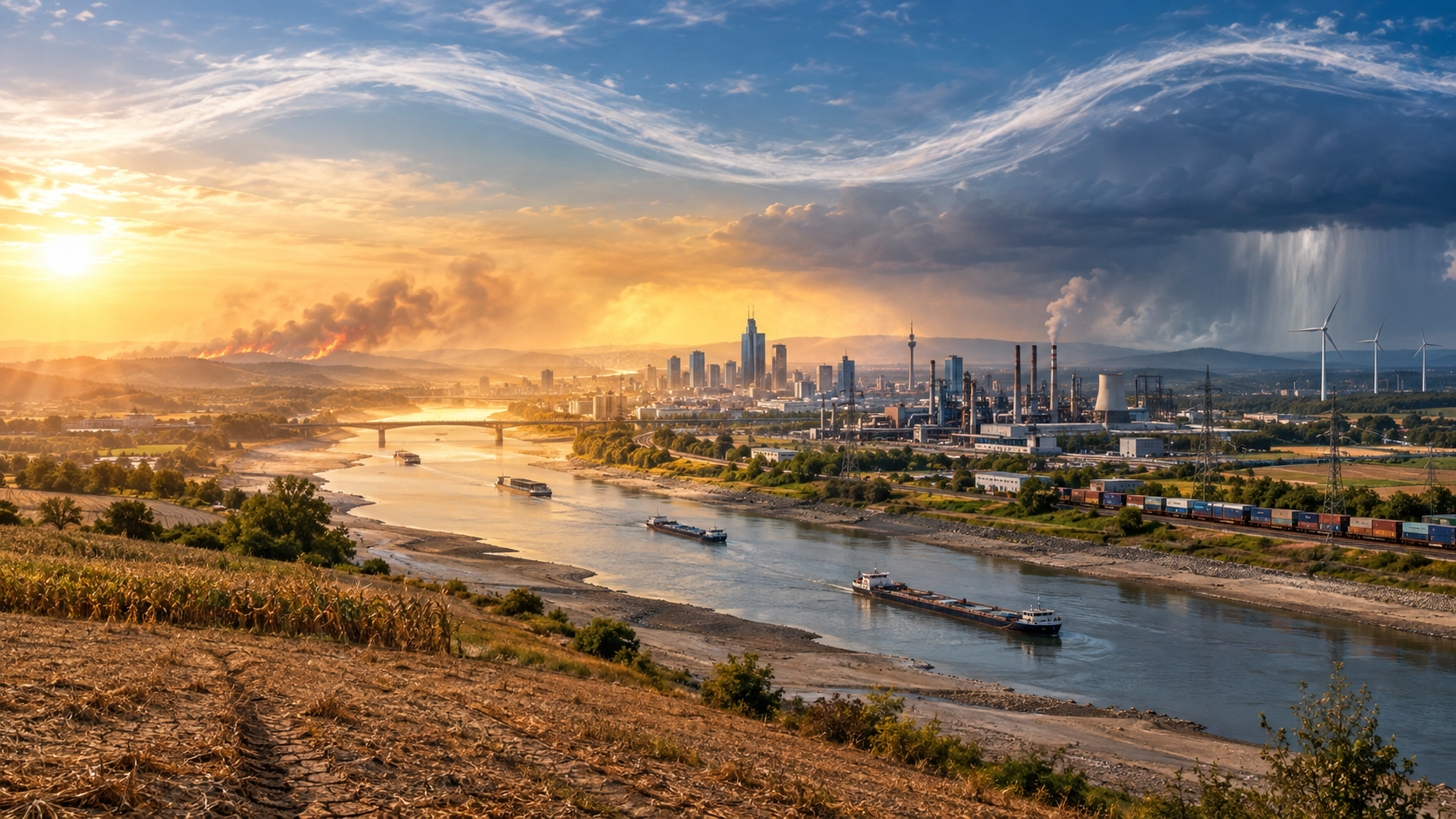 Clean air, hotter climate: Why Europe's success against smog is now becoming an economic risk