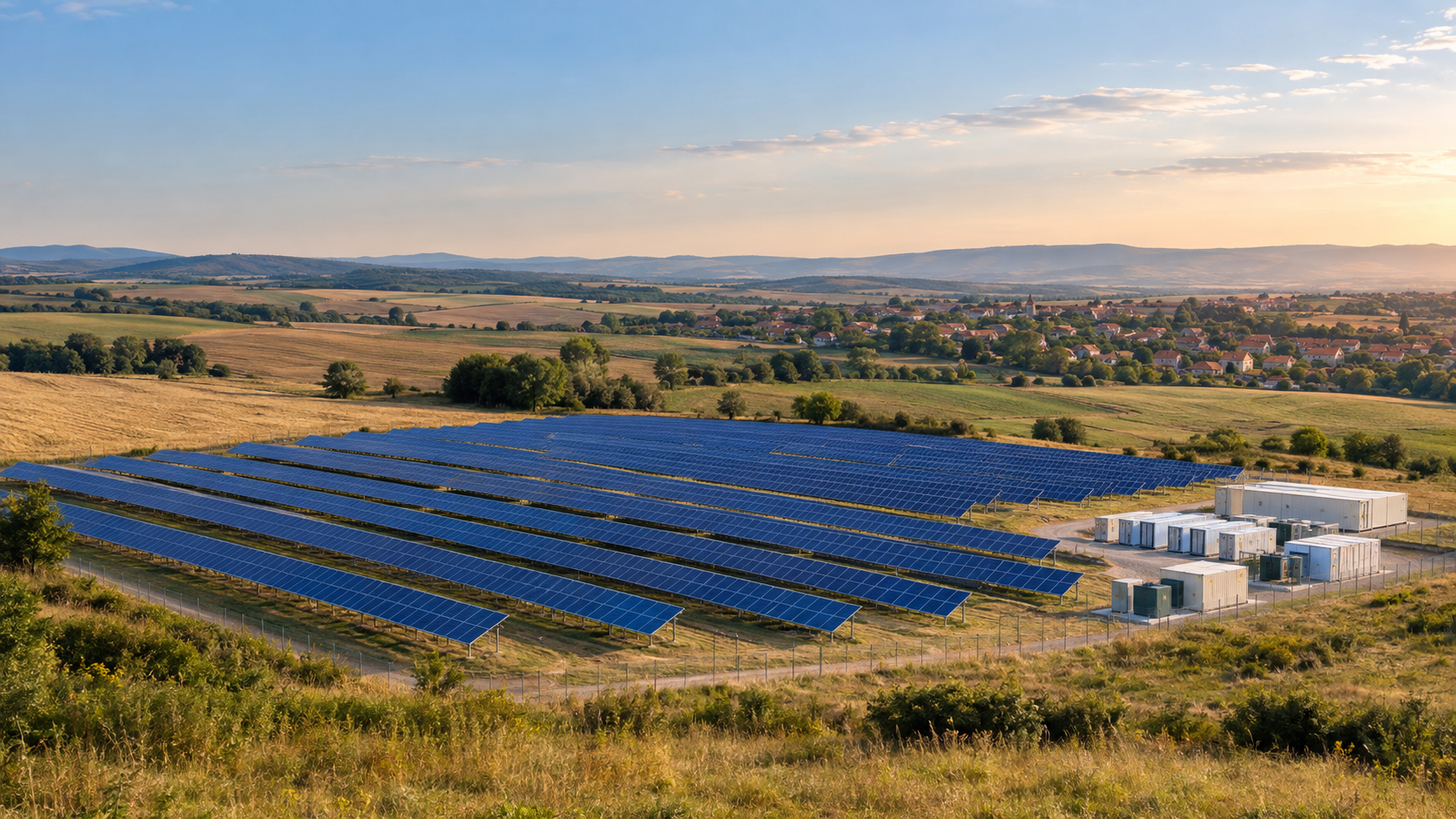Solar park in Ivancha, Bulgaria: 5 megawatts and a battery storage system – This village shows the future of our electricity grid