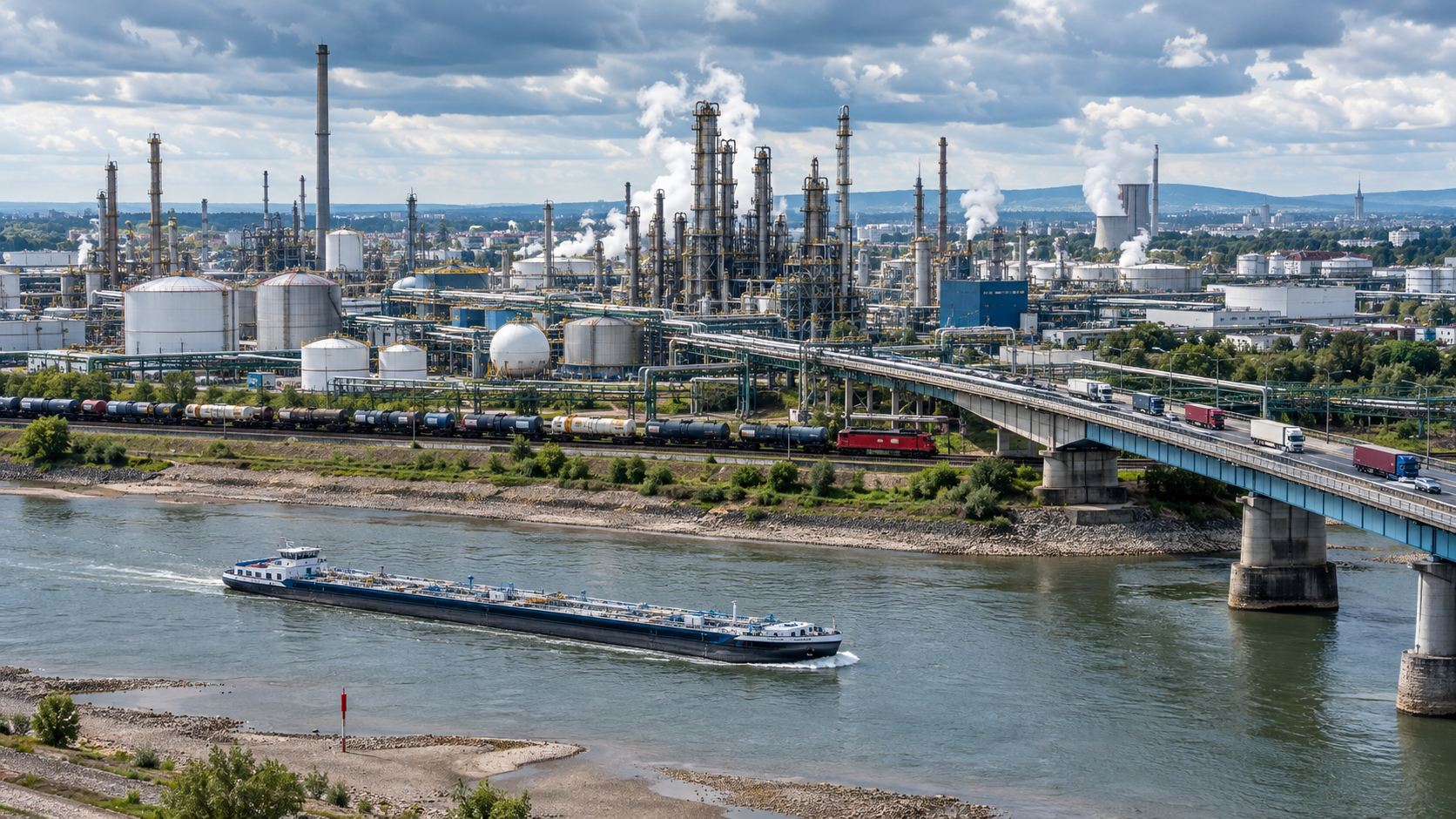 Deutschlands industrielle Lebensadern verstopfen: BASF als Warnsignal einer alternden Logistiknation