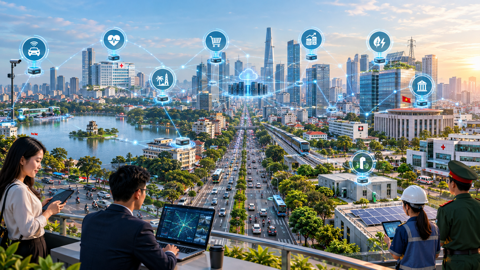 Vom Smart-City-Dashboard zur handelnden Stadt: Vietnams Wette auf die Agent City