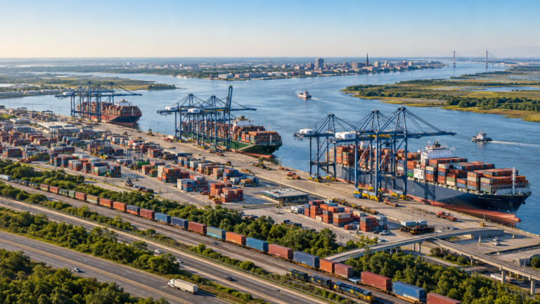 Containerterminal auf Hutchinson Island: Savannah investiert 2,3 Milliarden Dollar – wird der Hafen zum US-Handelszentrum?