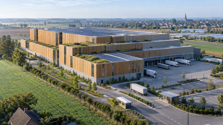 L'entrepôt à grande hauteur prévu par Carl Kühne KG à Herongen : un équilibre délicat entre efficacité et acceptation