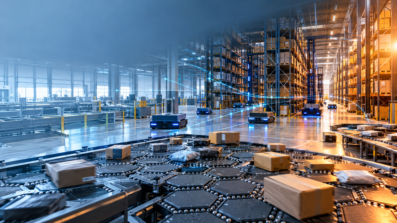 Quien controle el flujo de materiales en unos pocos metros cuadrados controlará miles de millones de dólares en futuras inversiones en centros logísticos