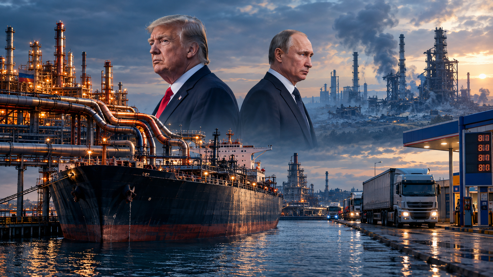 Дизельное топливо против принципов: Трамп снижает цены на бензин на заправках, а для западных стран — увеличивает расходы