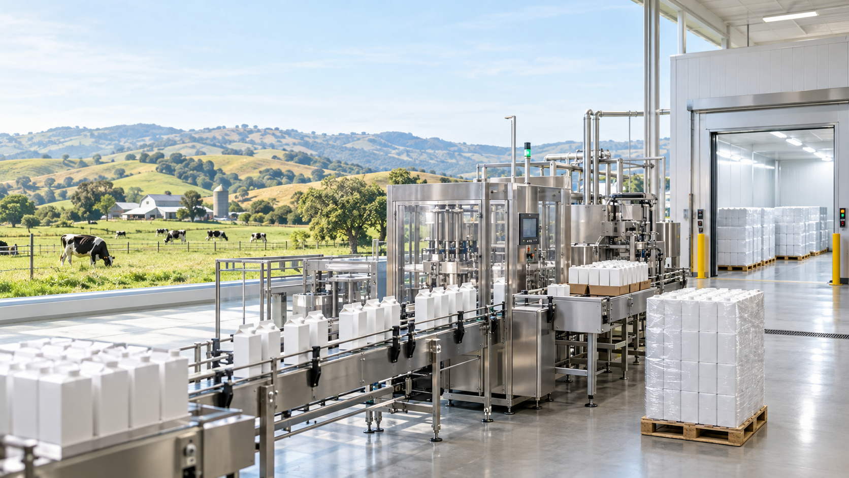 Clover Sonoma investiert 30 Millionen Dollar in Kühl- und Intralogistik: Petaluma wird zum Logistikknoten der Molkerei