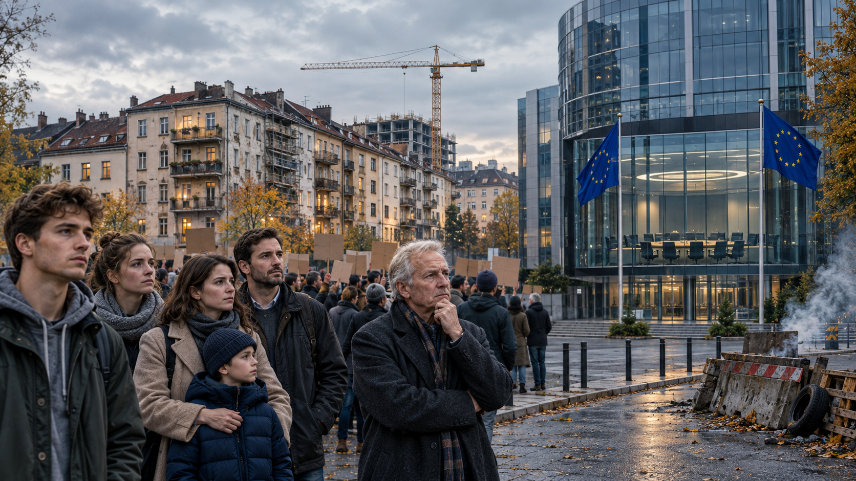 Proteste in Europa: Europas Wohlstandsversprechen zerbricht – Hohe Ausgaben, marode Schulen, teure Wohnungen